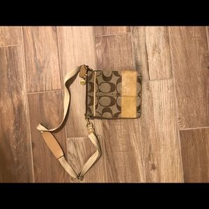Coach cross body bag
